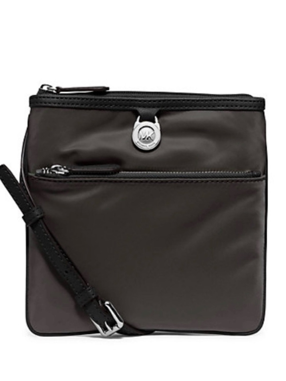 Michael Kors Nylon Gray Crossbody Bag